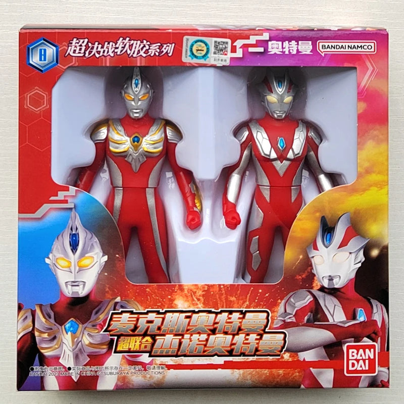 Original Ultraman Trigatiga Galaxy Dynasel Vin Super Showdown Monster Golbadada Set Box Soft Plastic Doll Children'S Gift