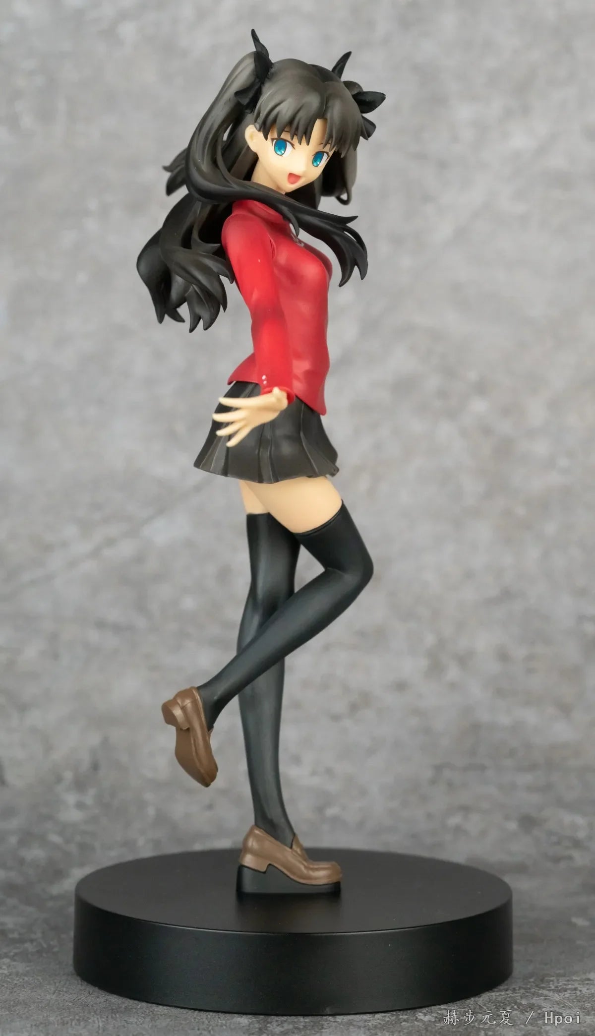 Anime Fate Stay Night Unlimited Blade Works Tohsaka Rin SQ Figure PVC Statue 18Cm Collectible Model Toy Action Character Gift