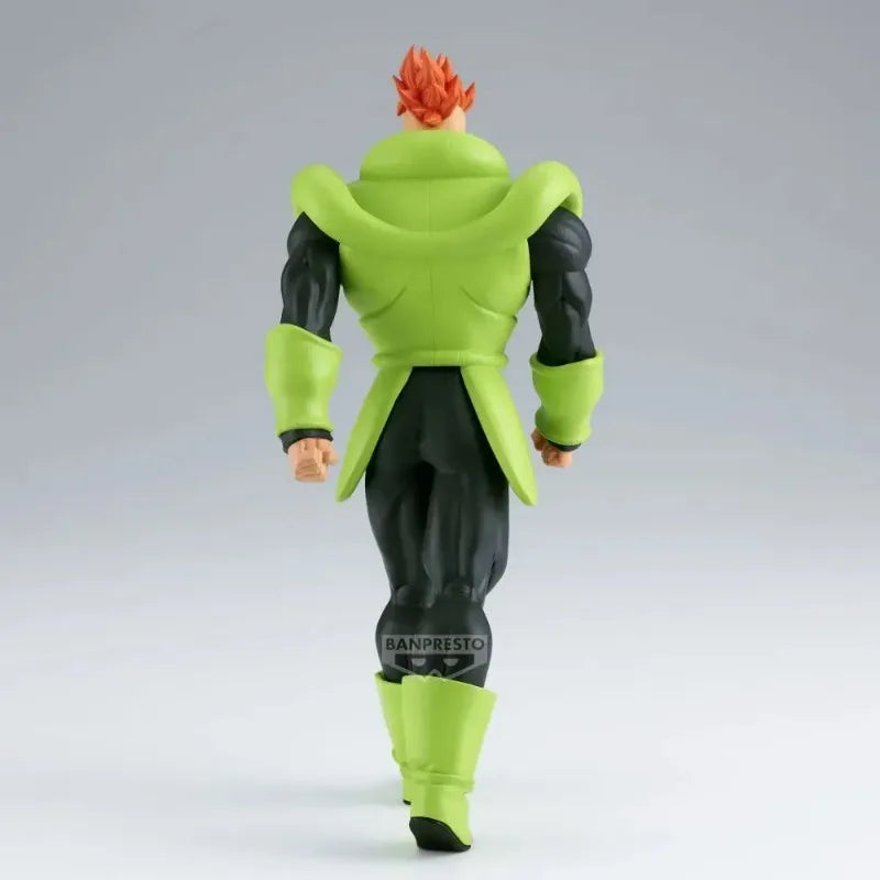 Original Banpresto Anime Dragon Ball Z SOLID EDGE WORKS Android 16 PVC Action Figure Model Collectible Toy Gifts