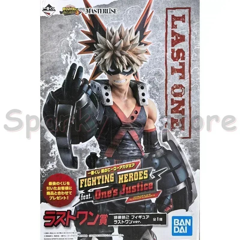 Original Ichiban KUJI MY HERO ACADEMIA Anime Figure Katsuki Bakugo Action Figure Toys for Boys Girls Kids Gifts Model