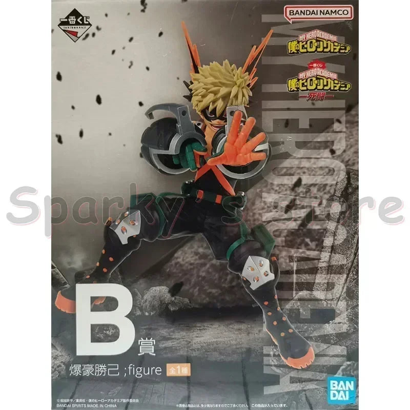 Original Ichiban KUJI MY HERO ACADEMIA Anime Figure Katsuki Bakugo Action Figure Toys for Boys Girls Kids Gifts Model