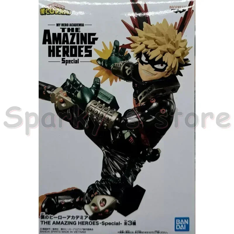 Original Ichiban KUJI MY HERO ACADEMIA Anime Figure Katsuki Bakugo Action Figure Toys for Boys Girls Kids Gifts Model