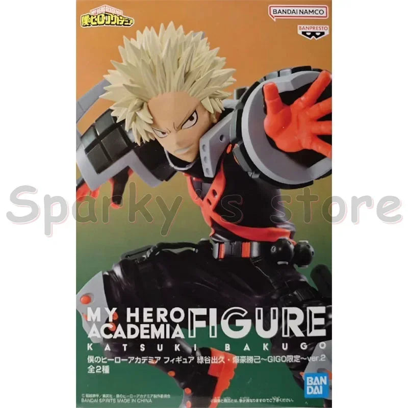 Original Ichiban KUJI MY HERO ACADEMIA Anime Figure Katsuki Bakugo Action Figure Toys for Boys Girls Kids Gifts Model