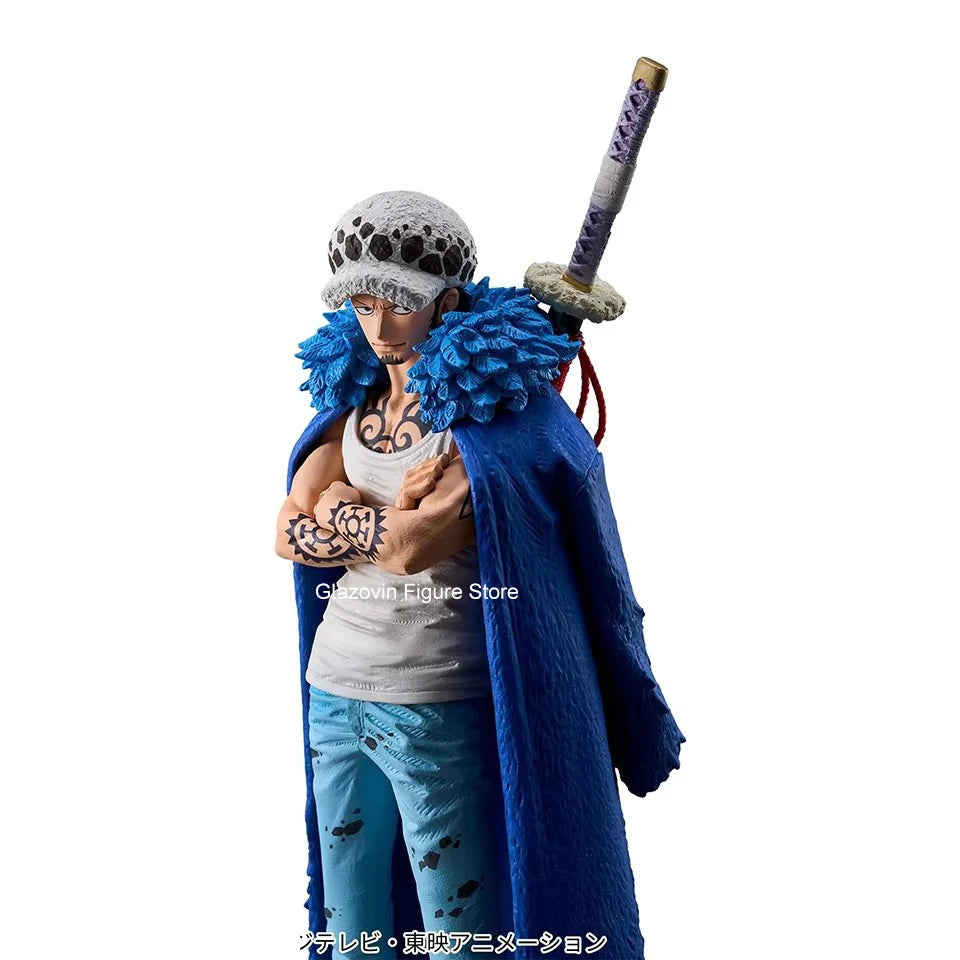 Original Genuine Banpresto One Piece KOA 23Cm Trafalgar Law Wanno Country PVC Action Figures Collection Model Toys for Children