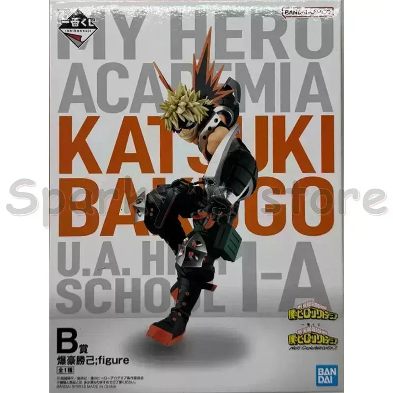 Original Ichiban KUJI MY HERO ACADEMIA Anime Figure Katsuki Bakugo Action Figure Toys for Boys Girls Kids Gifts Model