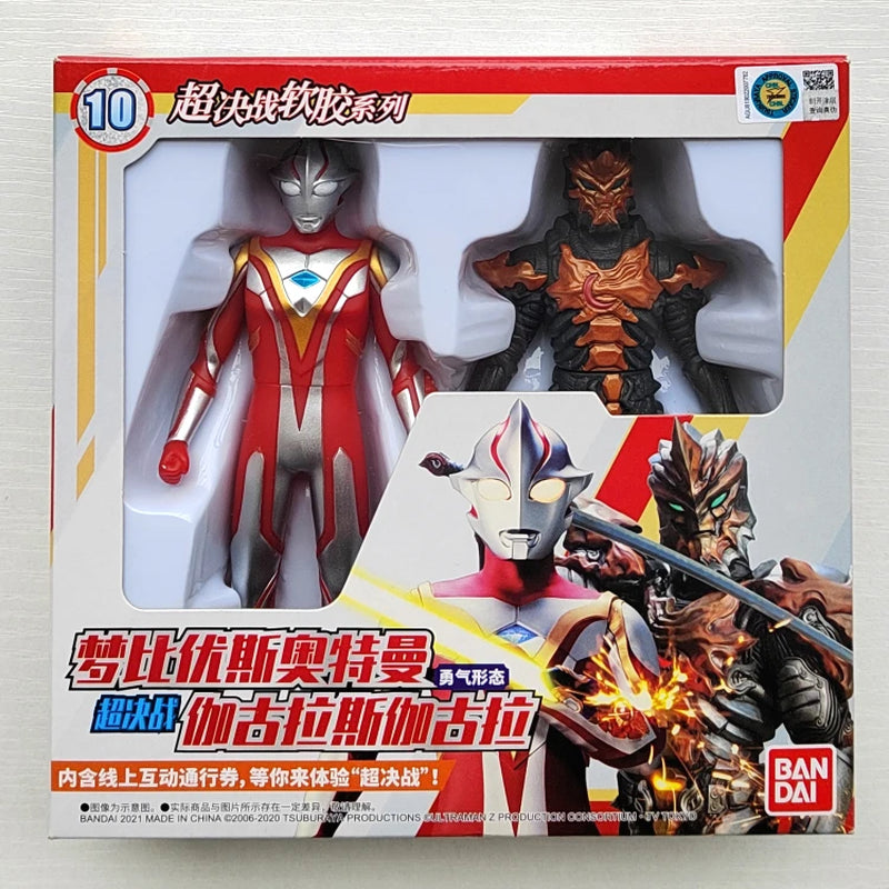 Original Ultraman Trigatiga Galaxy Dynasel Vin Super Showdown Monster Golbadada Set Box Soft Plastic Doll Children'S Gift