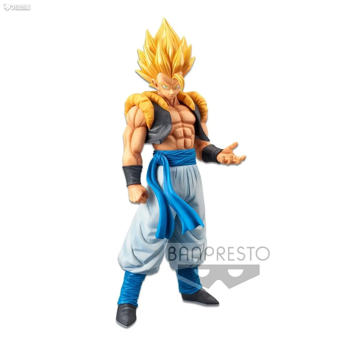 27CM Anime Dragon Ball Gogeta Figure Resolution of Soldiers Nero Standing Model Toy Gift Collection Aciton Figure Large Set Doll