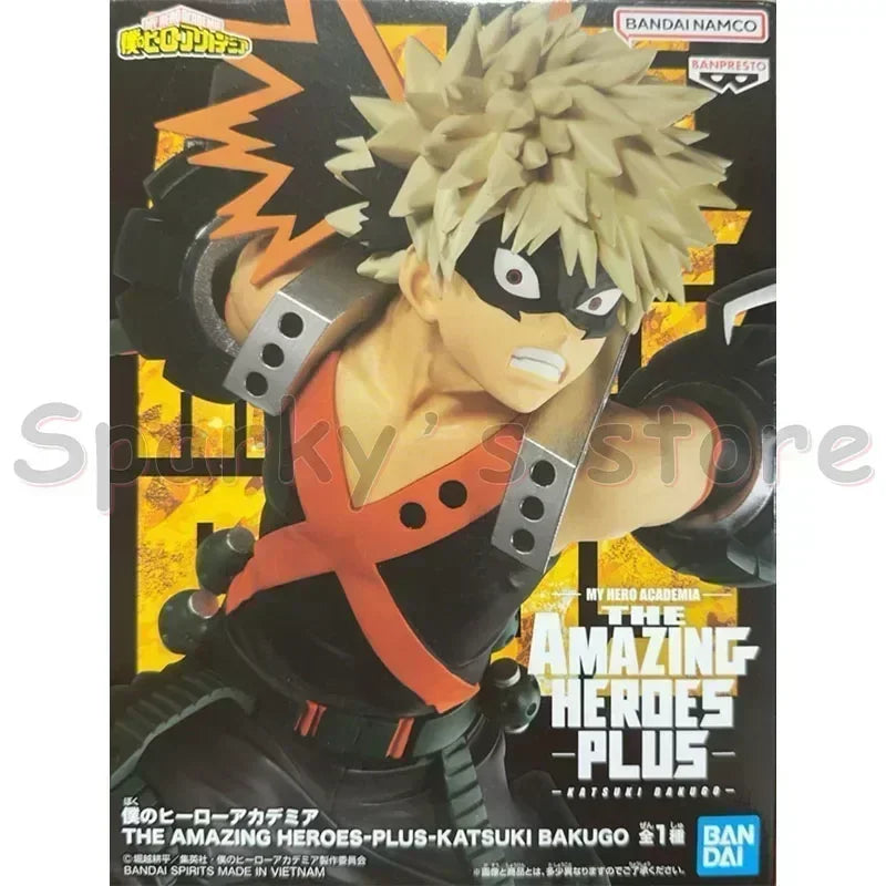 Original Ichiban KUJI MY HERO ACADEMIA Anime Figure Katsuki Bakugo Action Figure Toys for Boys Girls Kids Gifts Model