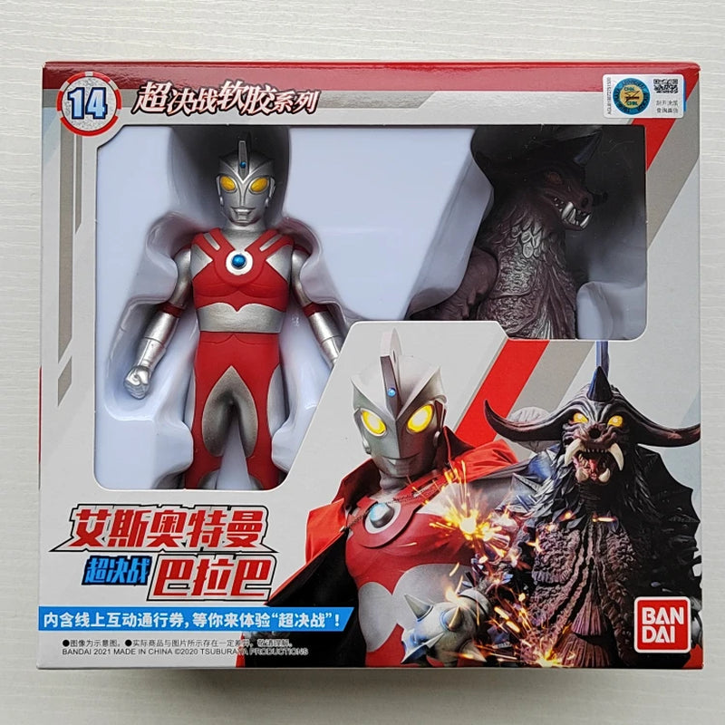 Original Ultraman Trigatiga Galaxy Dynasel Vin Super Showdown Monster Golbadada Set Box Soft Plastic Doll Children'S Gift
