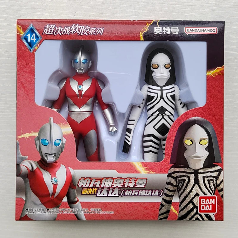 Original Ultraman Trigatiga Galaxy Dynasel Vin Super Showdown Monster Golbadada Set Box Soft Plastic Doll Children'S Gift