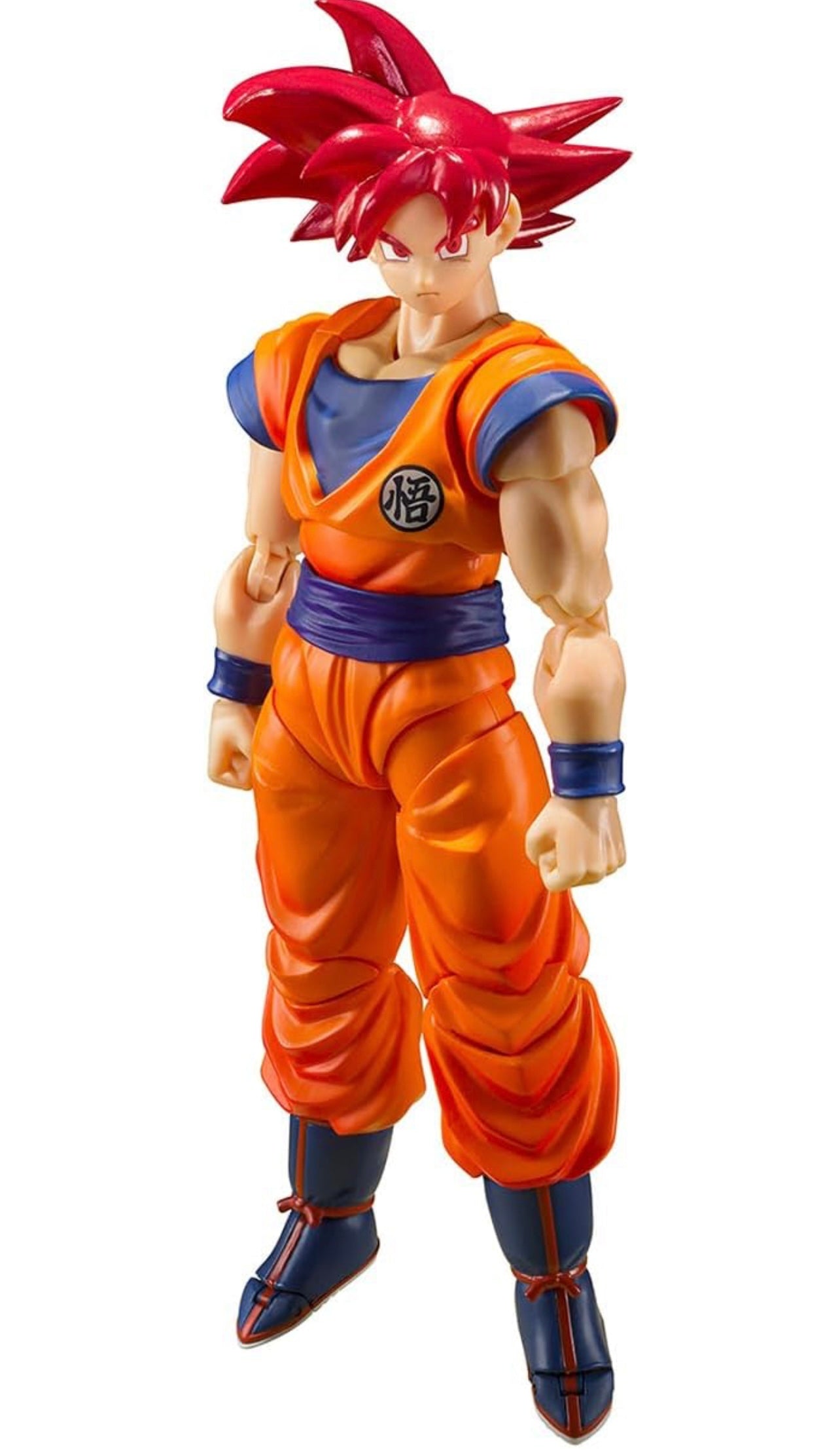 Wholesale Original  Shfiguarts Anime Dragon Ball Z Saiyan God Instilled with the Light of Righteous Hearts Son Goku