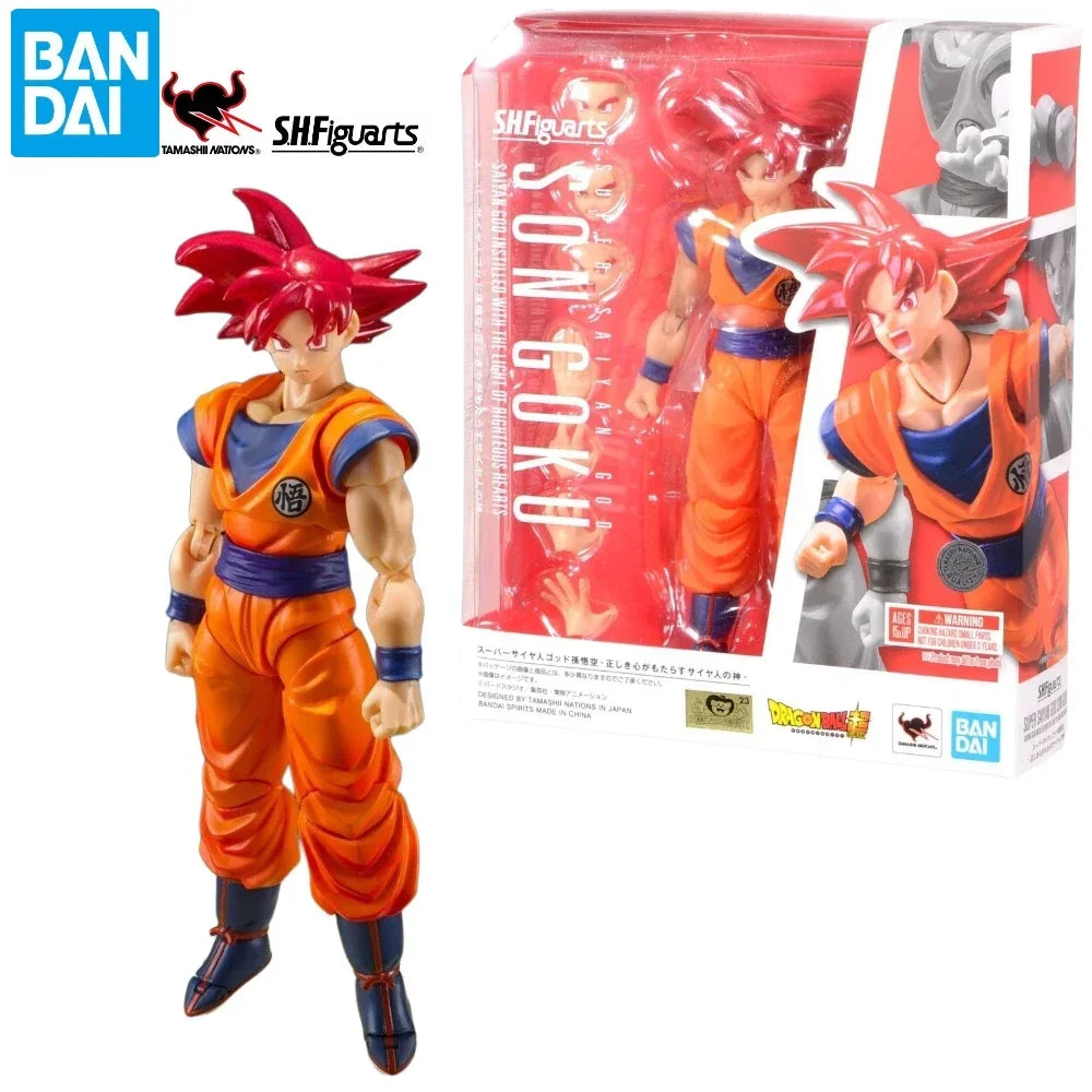BANDAI Dragon Ball S H Figuarts SHF Broly Frieza Vegeta Legendary Goku Android 19 V Jump 30th Goku Action Toy Figures Gift