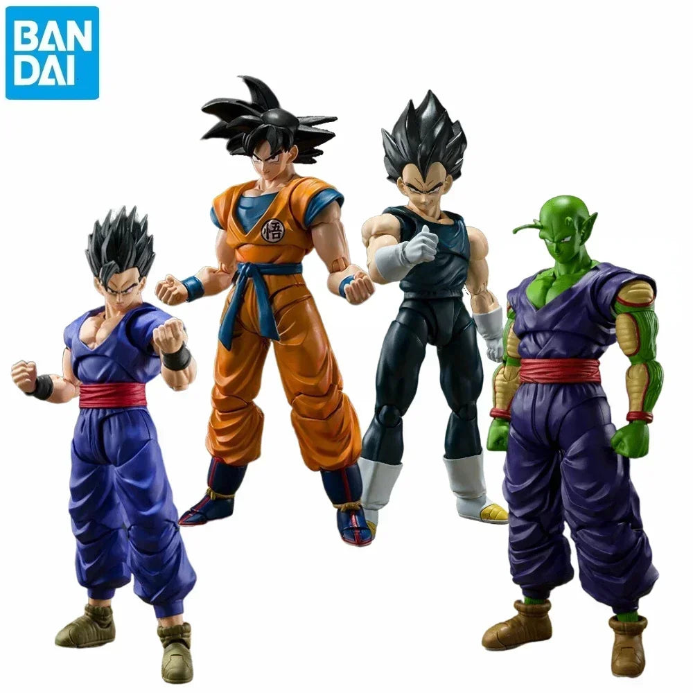 BANDAI Dragon Ball S H Figuarts SHF Broly Frieza Vegeta Legendary Goku Android 19 V Jump 30th Goku Action Toy Figures Gift