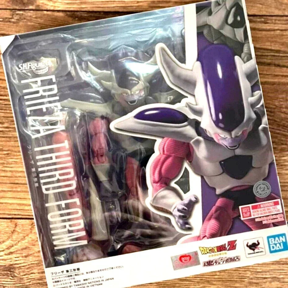 BANDAI Dragon Ball S H Figuarts SHF Broly Frieza Vegeta Legendary Goku Android 19 V Jump 30th Goku Action Toy Figures Gift