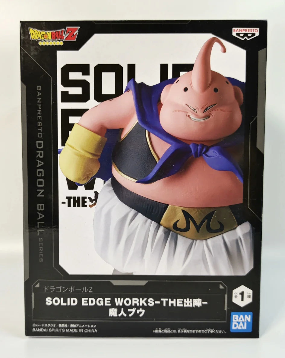 In Stock Original BANPRESTO SOLID EDGE WORKS Dragon Ball Z Majin Buu Figure Anime One Piece Model Genuine Boxed Toy