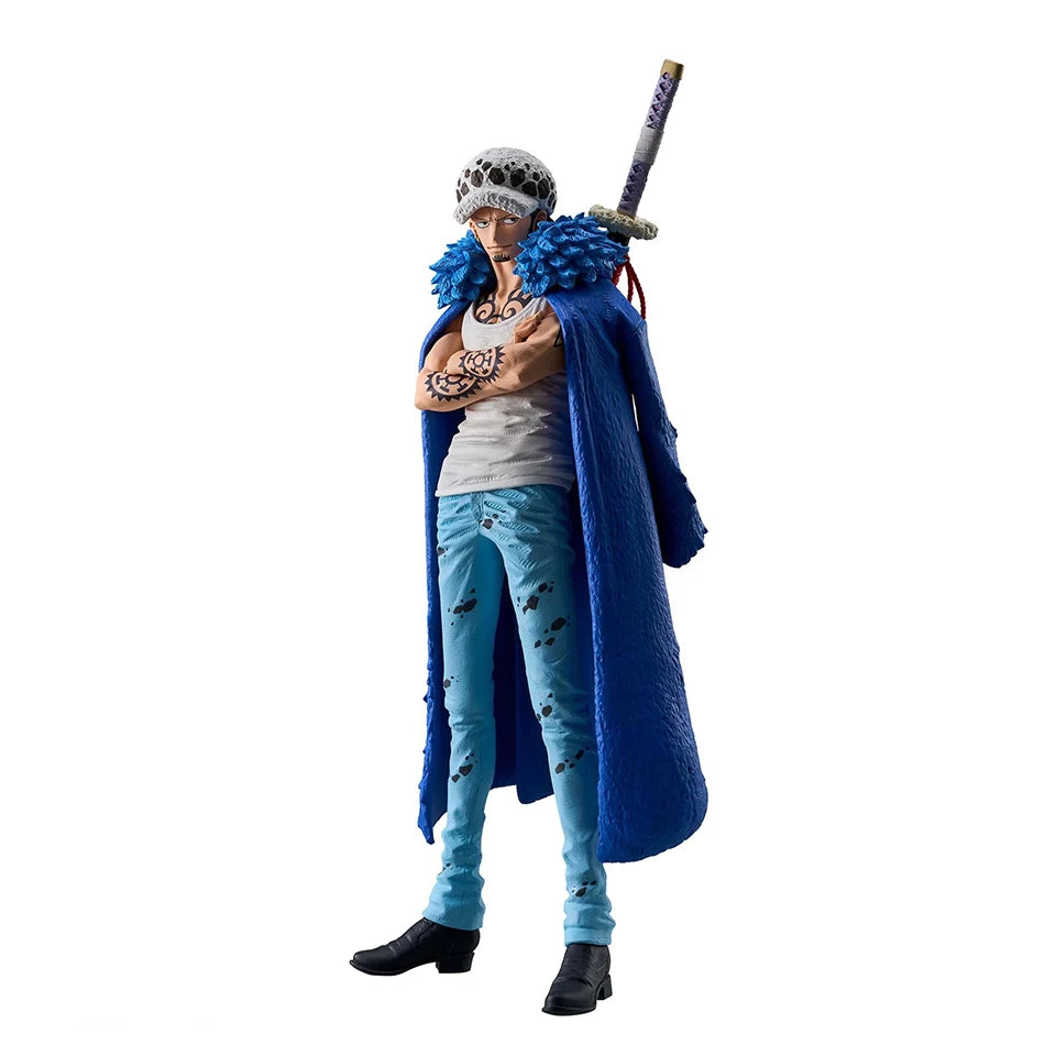 Original Genuine Banpresto One Piece KOA 23Cm Trafalgar Law Wanno Country PVC Action Figures Collection Model Toys for Children