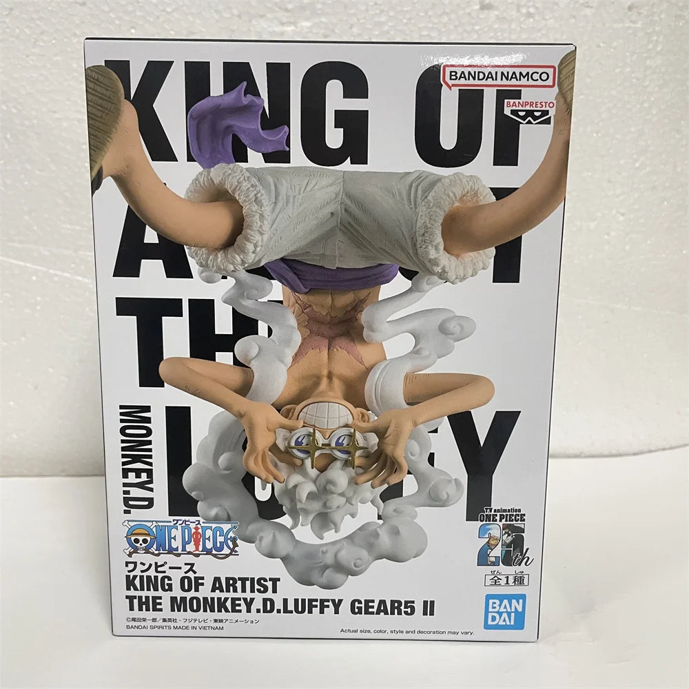 Original Anime Figure One Piece KOA Lucci Luffy King of Artist Action Figurine PVC Model Toys Doll Collector