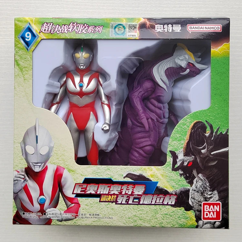 Original Ultraman Trigatiga Galaxy Dynasel Vin Super Showdown Monster Golbadada Set Box Soft Plastic Doll Children'S Gift
