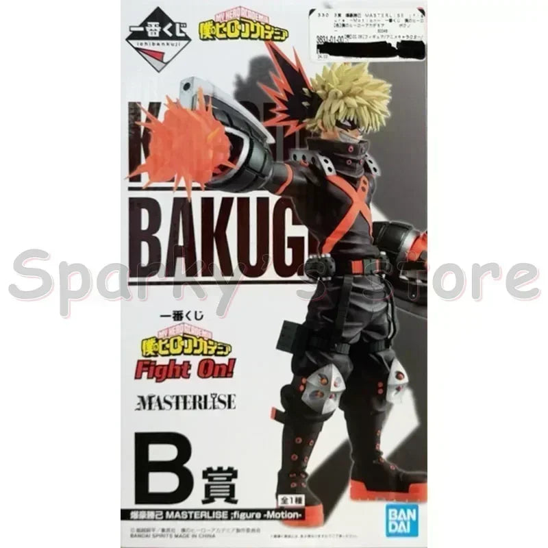 Original Ichiban KUJI MY HERO ACADEMIA Anime Figure Katsuki Bakugo Action Figure Toys for Boys Girls Kids Gifts Model