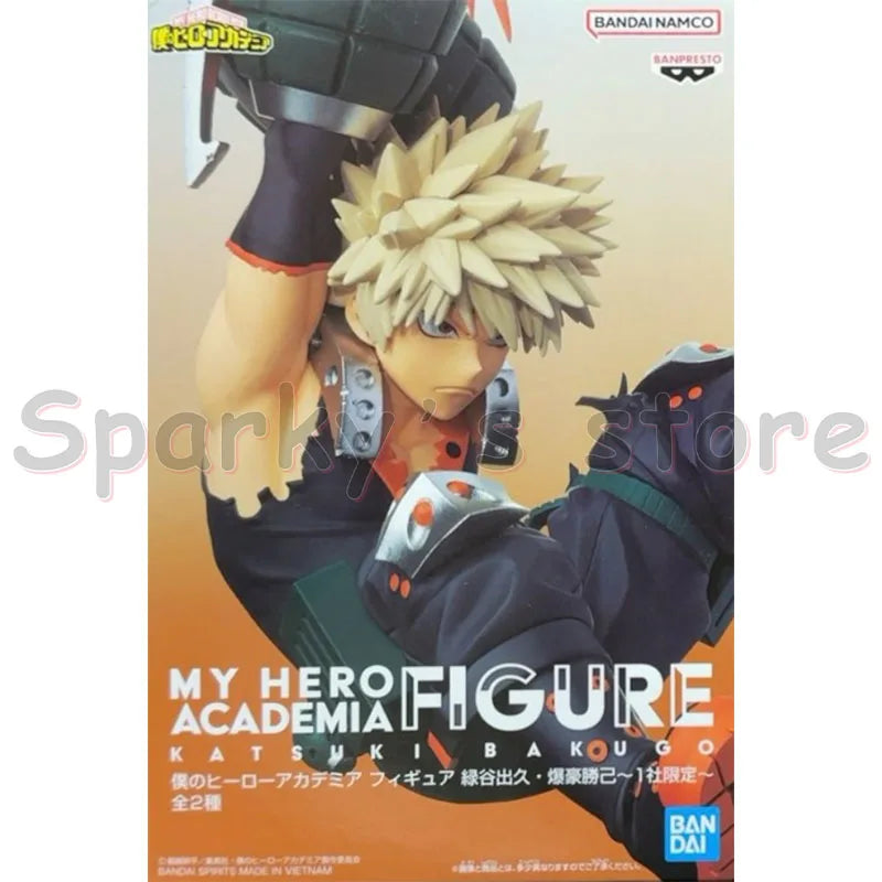 Original Ichiban KUJI MY HERO ACADEMIA Anime Figure Katsuki Bakugo Action Figure Toys for Boys Girls Kids Gifts Model