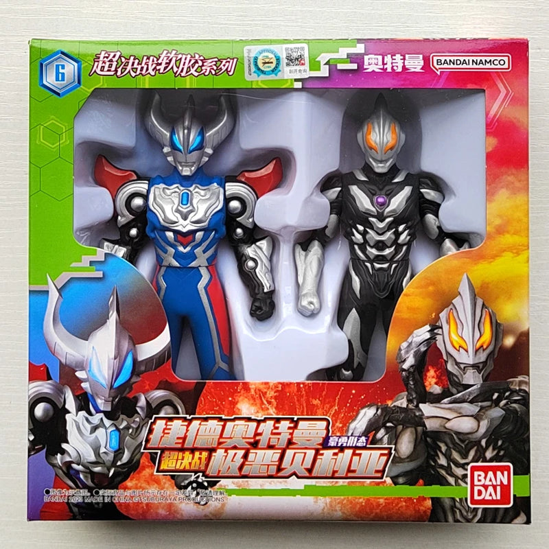Original Ultraman Trigatiga Galaxy Dynasel Vin Super Showdown Monster Golbadada Set Box Soft Plastic Doll Children'S Gift