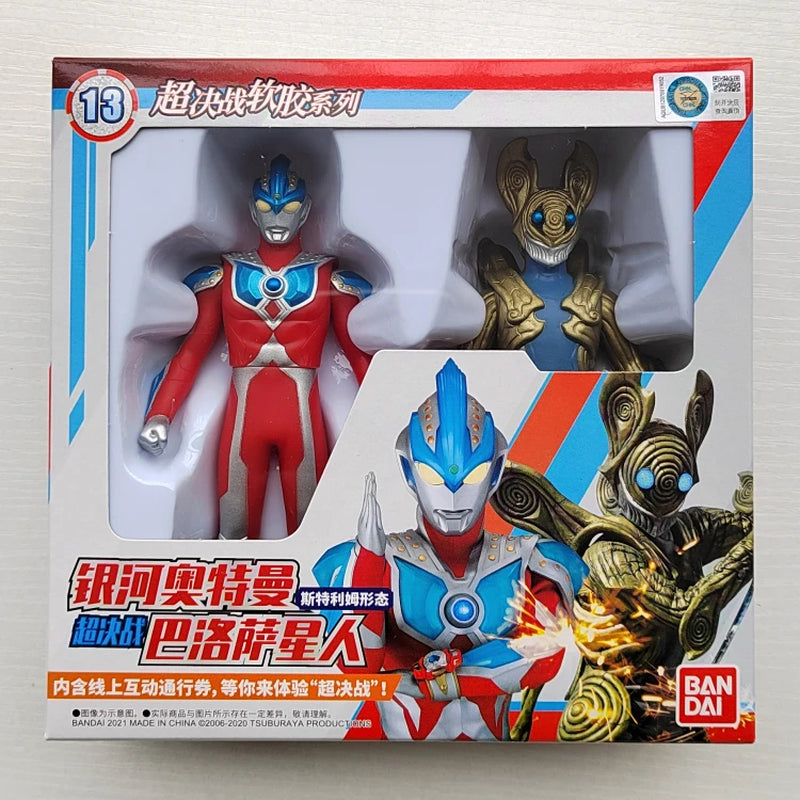 Original Ultraman Trigatiga Galaxy Dynasel Vin Super Showdown Monster Golbadada Set Box Soft Plastic Doll Children'S Gift