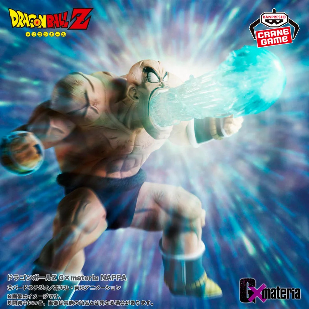 In Stock Original BANPRESTO G X Materia Dragon Ball Z Nappa Figure Anime Model Genuine Boxed Toy