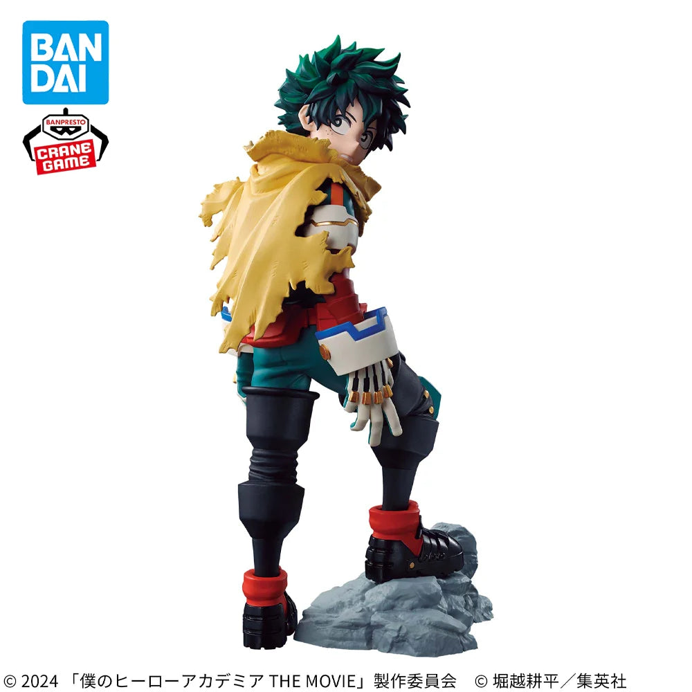 In Stock Original BANPRESTO My Hero Academia the Movie You'Re Next Izuku Midoriya Figure Anime Model Genuine Boxed Toy
