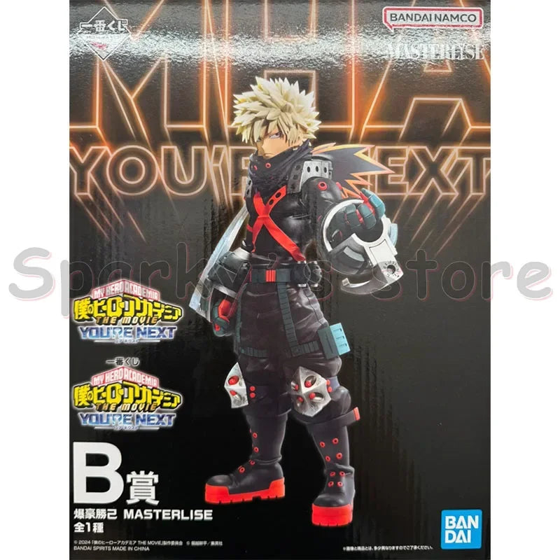Original Ichiban KUJI MY HERO ACADEMIA Anime Figure Katsuki Bakugo Action Figure Toys for Boys Girls Kids Gifts Model