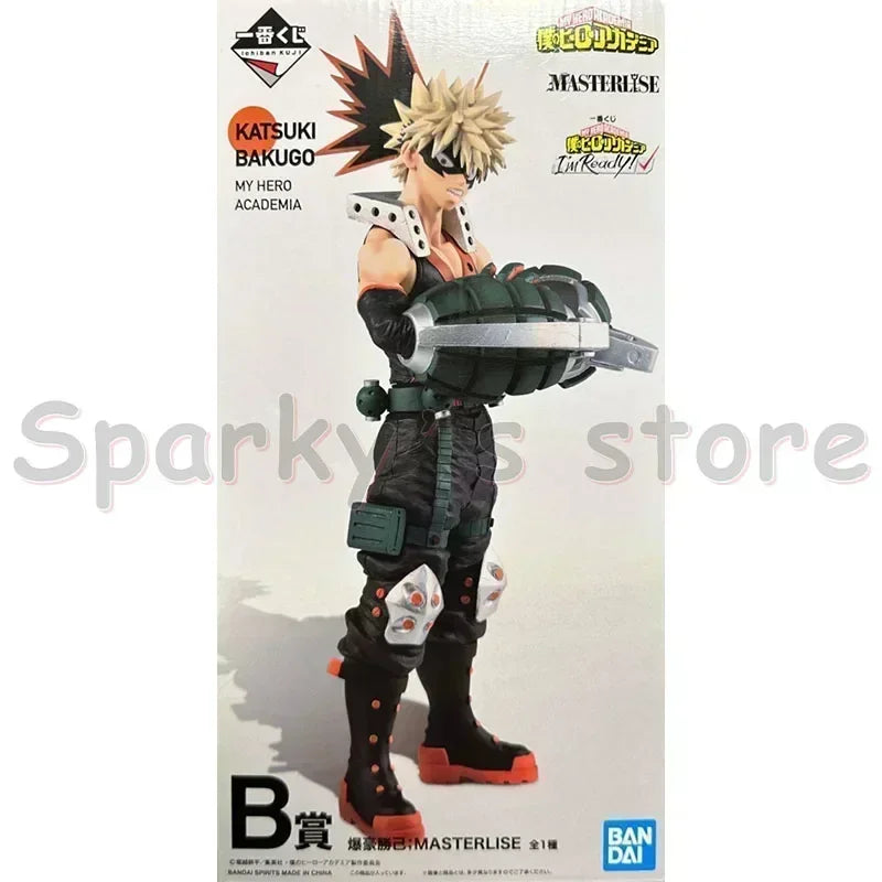 Original Ichiban KUJI MY HERO ACADEMIA Anime Figure Katsuki Bakugo Action Figure Toys for Boys Girls Kids Gifts Model