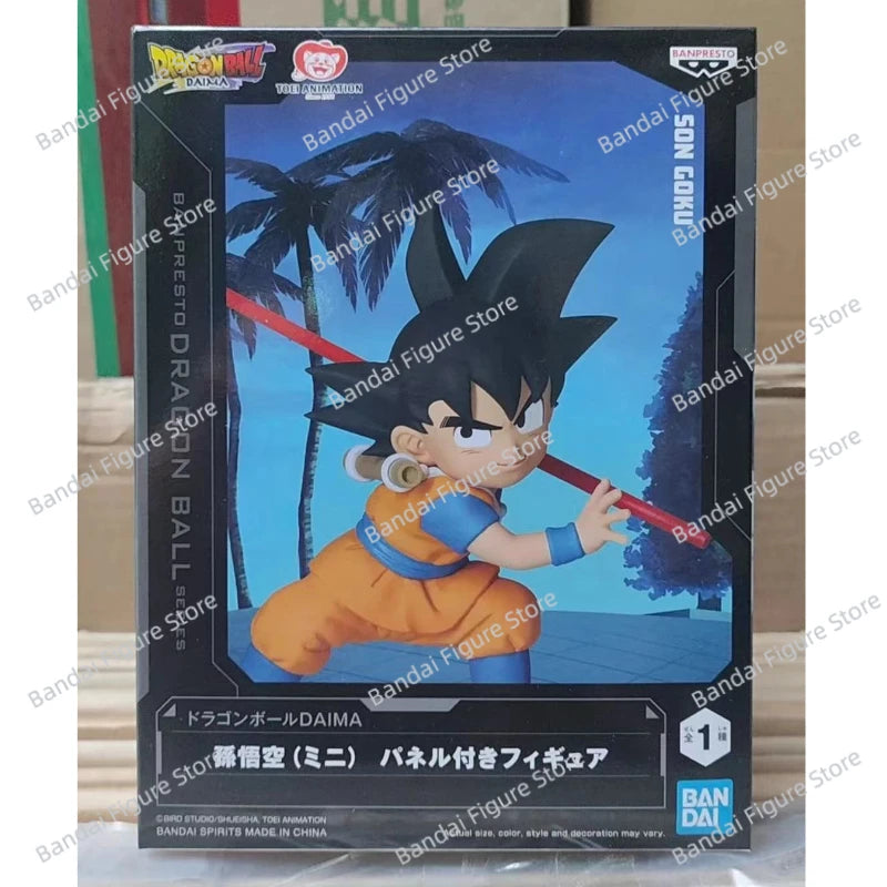 In Stock  BANPRESTO Dragon Ball DAIMA Son Goku Vegeta Gomah Anime Action Figure Toy Gift Model Collection Hobby