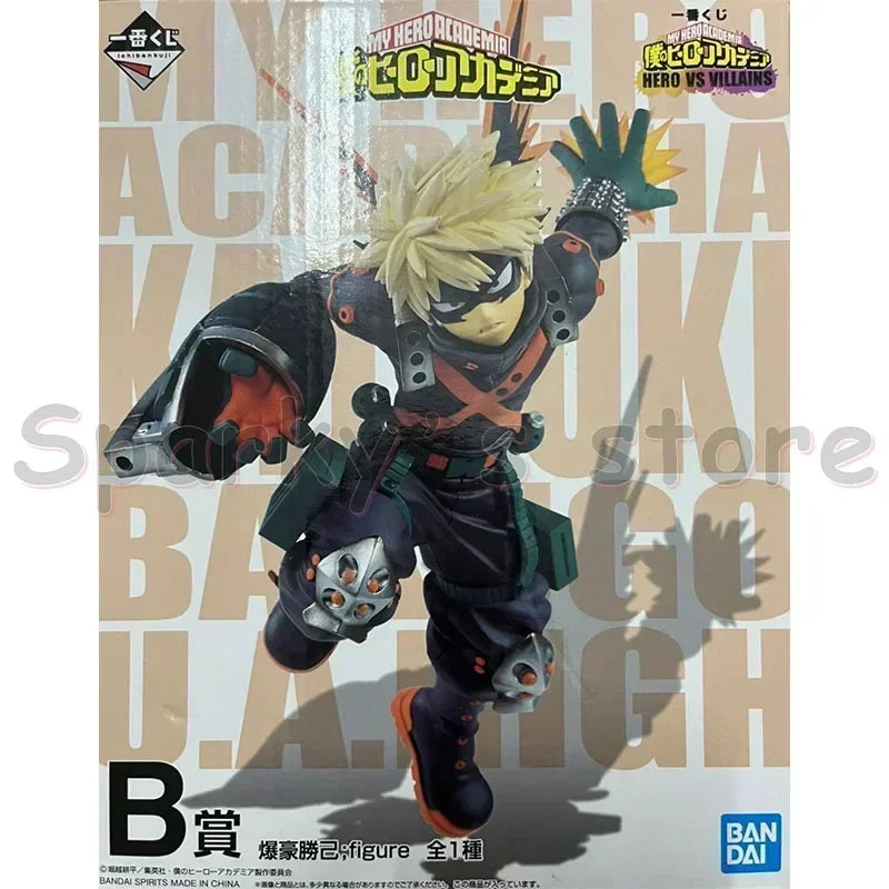 Original Ichiban KUJI MY HERO ACADEMIA Anime Figure Katsuki Bakugo Action Figure Toys for Boys Girls Kids Gifts Model
