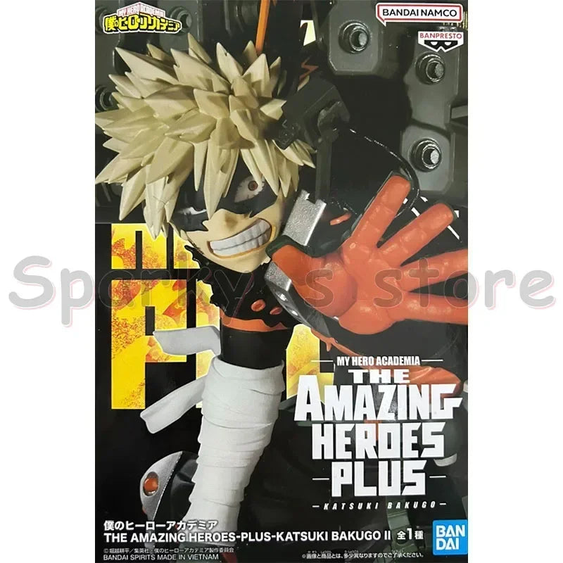 Original Ichiban KUJI MY HERO ACADEMIA Anime Figure Katsuki Bakugo Action Figure Toys for Boys Girls Kids Gifts Model