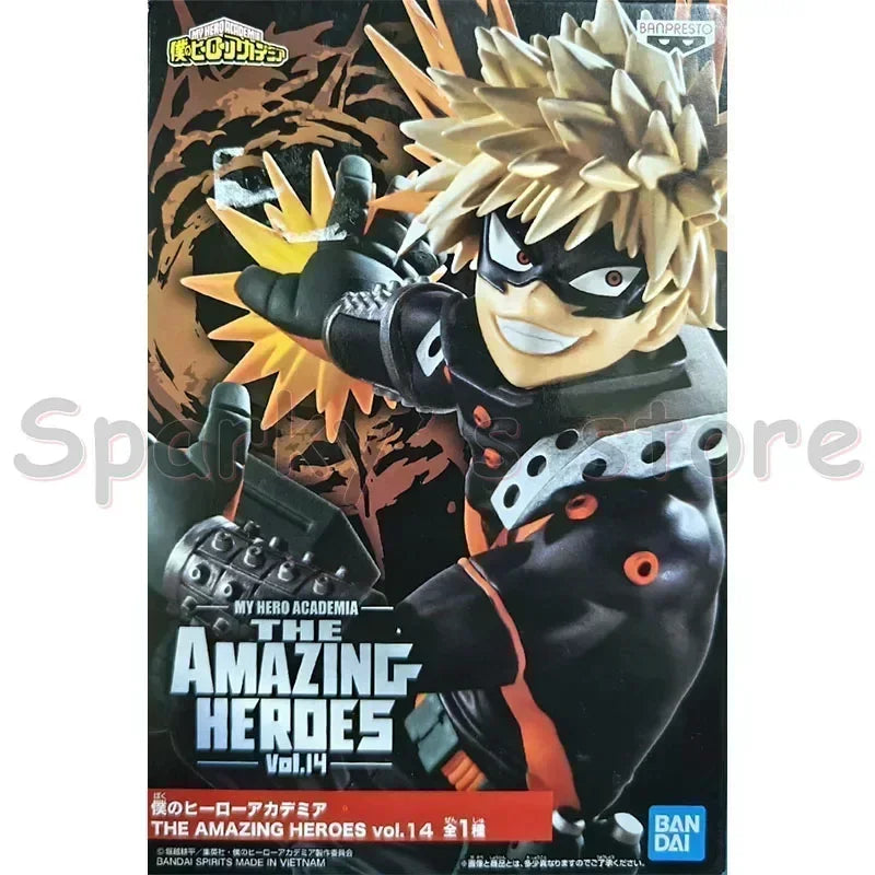 Original Ichiban KUJI MY HERO ACADEMIA Anime Figure Katsuki Bakugo Action Figure Toys for Boys Girls Kids Gifts Model