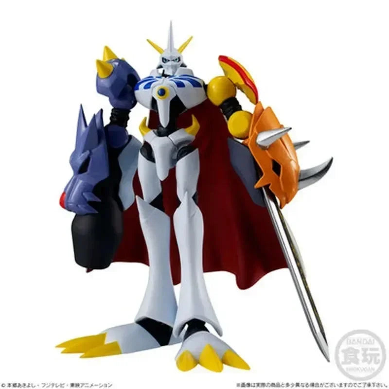 Original  Digimon Adventure Zudomon Omegamon Alter-S Lilimon Box Eggs Collected Assembly Ornaments Figure Models Toys