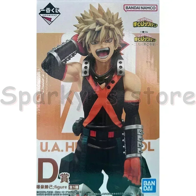 Original Ichiban KUJI MY HERO ACADEMIA Anime Figure Katsuki Bakugo Action Figure Toys for Boys Girls Kids Gifts Model