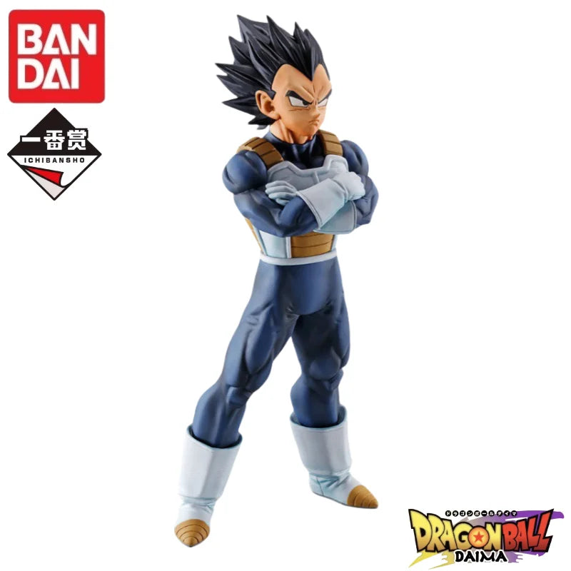 In Stock 100% Original Bandai Ichiban Kuji Strong Bonds Master Roshi, Three-Headed Statue Krillin Goku Anime Character Model