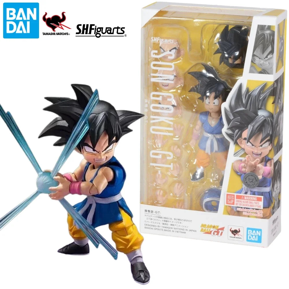 BANDAI Dragon Ball S H Figuarts SHF Broly Frieza Vegeta Legendary Goku Android 19 V Jump 30th Goku Action Toy Figures Gift