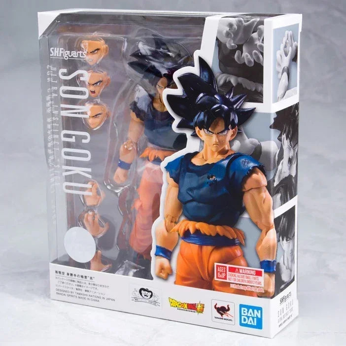 BANDAI Dragon Ball S H Figuarts SHF Broly Frieza Vegeta Legendary Goku Android 19 V Jump 30th Goku Action Toy Figures Gift