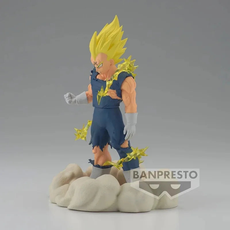 Original Banpresto Dragon Ball Z History Box Vol.12 MAJIN VEGETA PVC Anime Action Figures Model Collection Ornament Toy