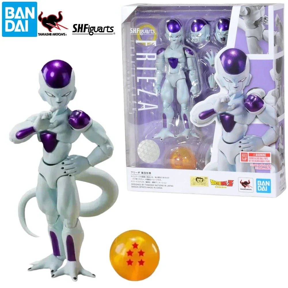 BANDAI Dragon Ball S H Figuarts SHF Broly Frieza Vegeta Legendary Goku Android 19 V Jump 30th Goku Action Toy Figures Gift