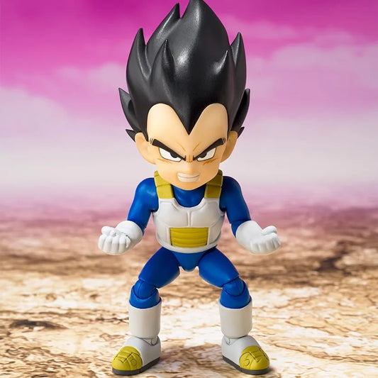 BANDAI S.H.Figuarts SHF Dragon Ball Vegeta MINI DAIMA Anime Action Figures Model Toys
