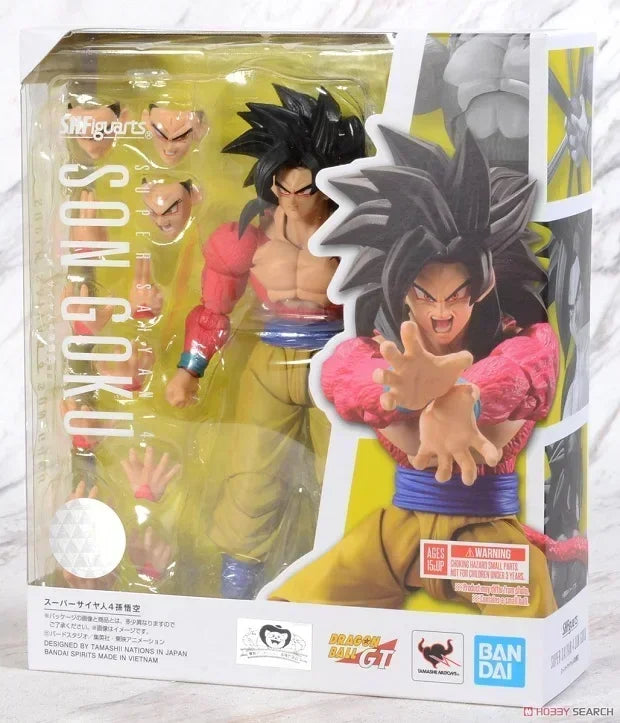 BANDAI Dragon Ball S H Figuarts SHF Broly Frieza Vegeta Legendary Goku Android 19 V Jump 30th Goku Action Toy Figures Gift