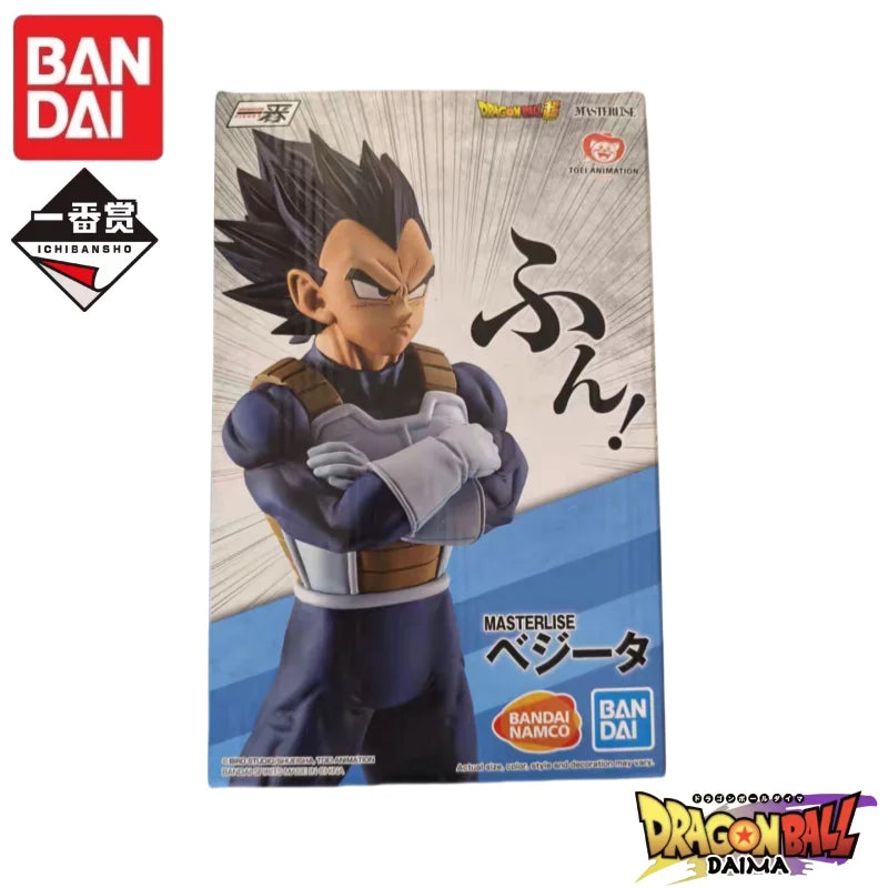 In Stock 100% Original Bandai Ichiban Kuji Strong Bonds Master Roshi, Three-Headed Statue Krillin Goku Anime Character Model