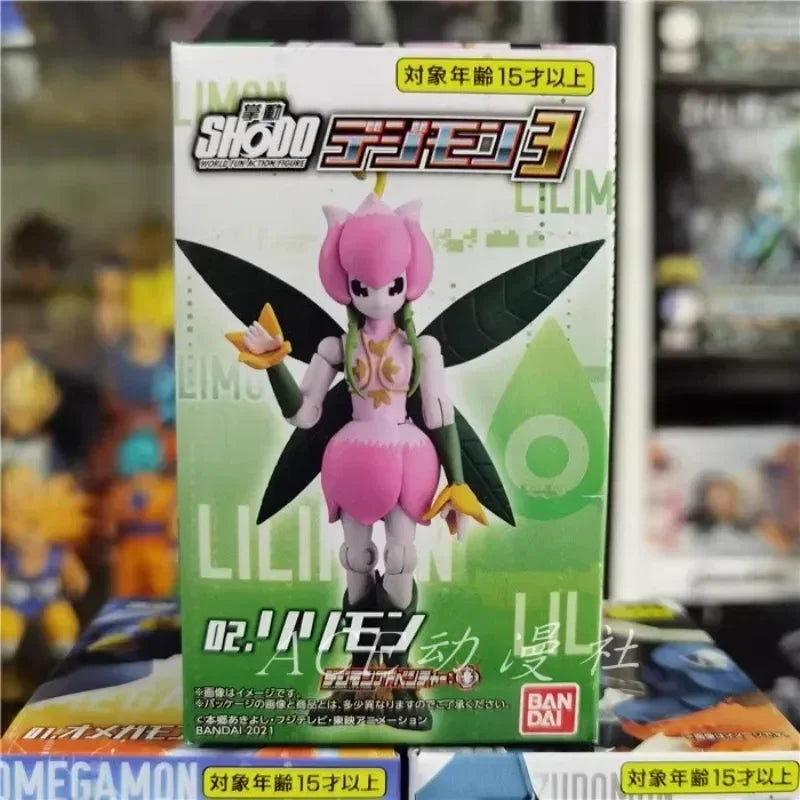 Original  Digimon Adventure Zudomon Omegamon Alter-S Lilimon Box Eggs Collected Assembly Ornaments Figure Models Toys