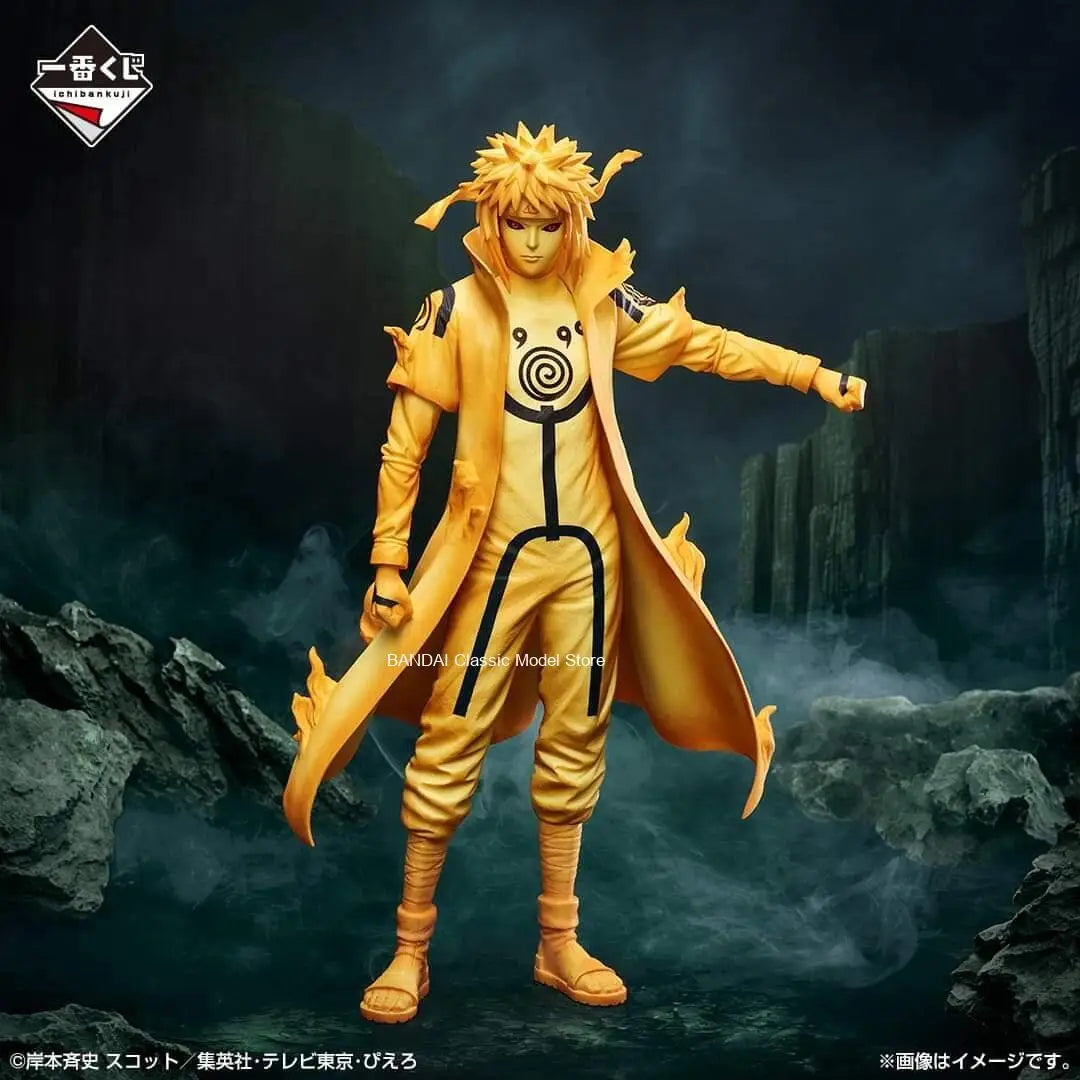 Genuine Official Original  Naruto Uchiha Madara Senju Hashirama Namikaze Minato Tobirama Senju Anime Collectible Model