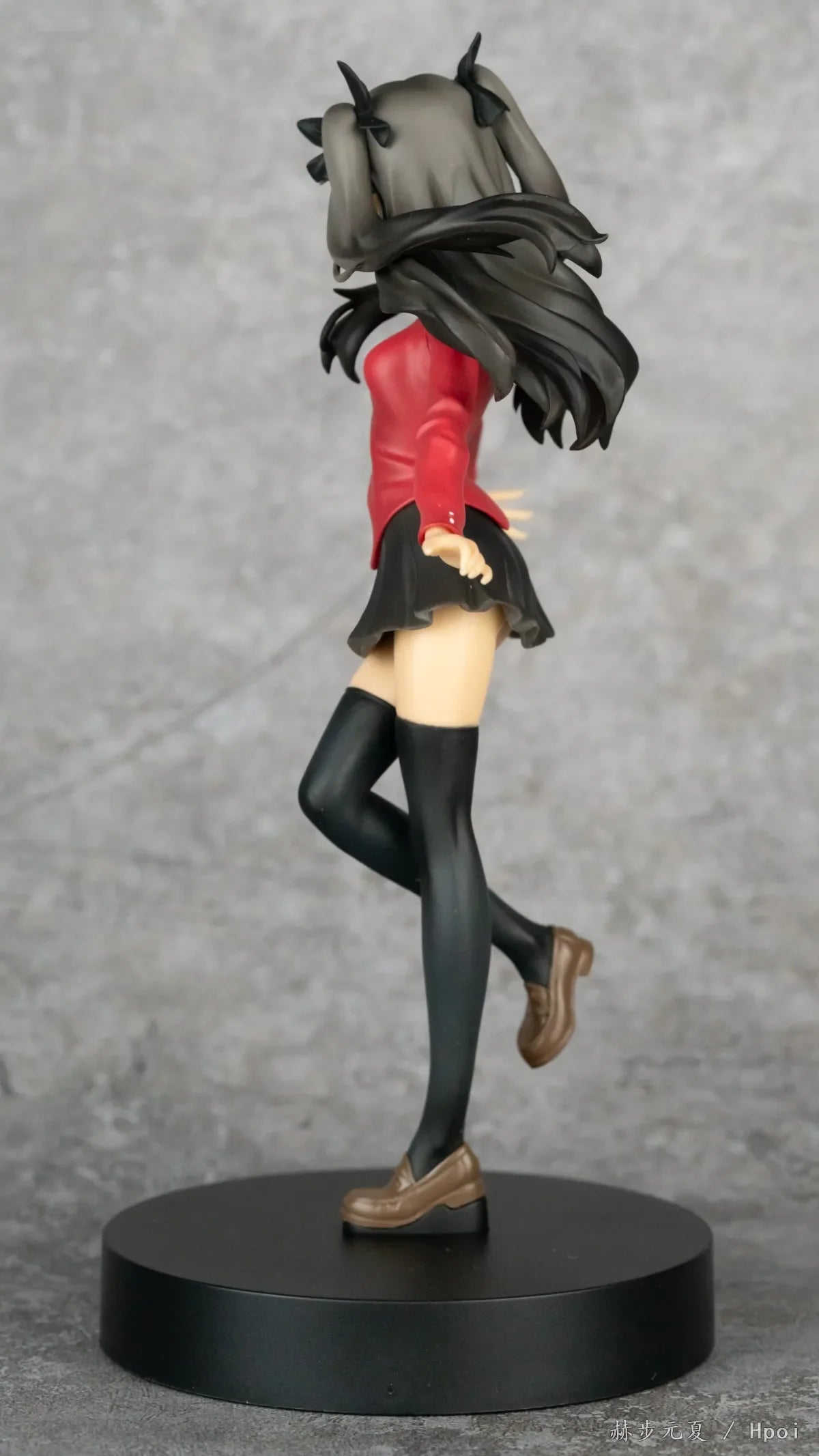 Anime Fate Stay Night Unlimited Blade Works Tohsaka Rin SQ Figure PVC Statue 18Cm Collectible Model Toy Action Character Gift