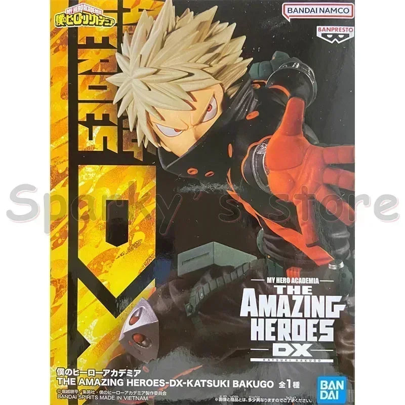 Original Ichiban KUJI MY HERO ACADEMIA Anime Figure Katsuki Bakugo Action Figure Toys for Boys Girls Kids Gifts Model