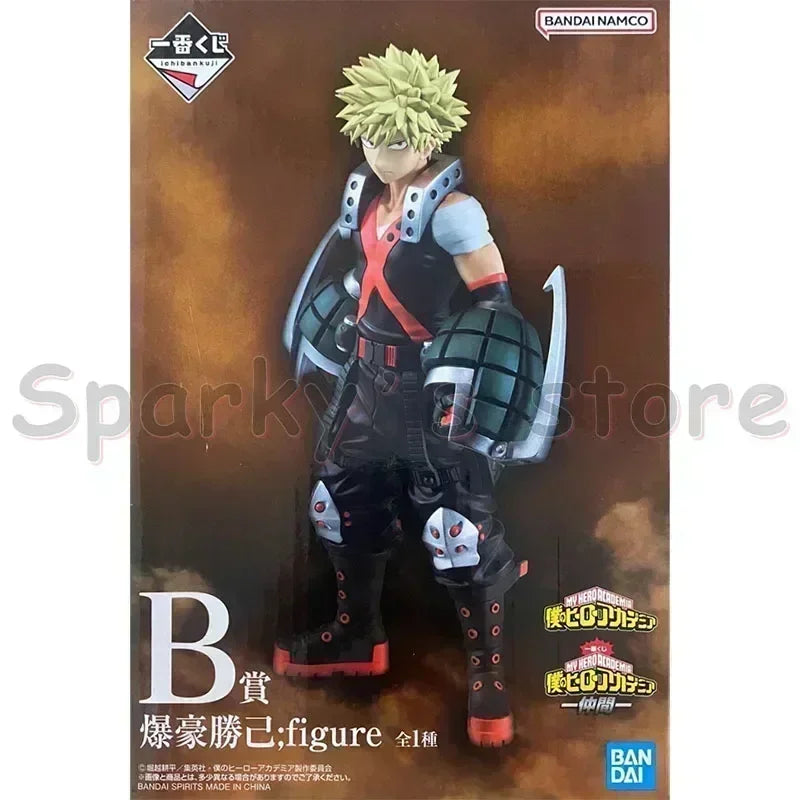 Original Ichiban KUJI MY HERO ACADEMIA Anime Figure Katsuki Bakugo Action Figure Toys for Boys Girls Kids Gifts Model